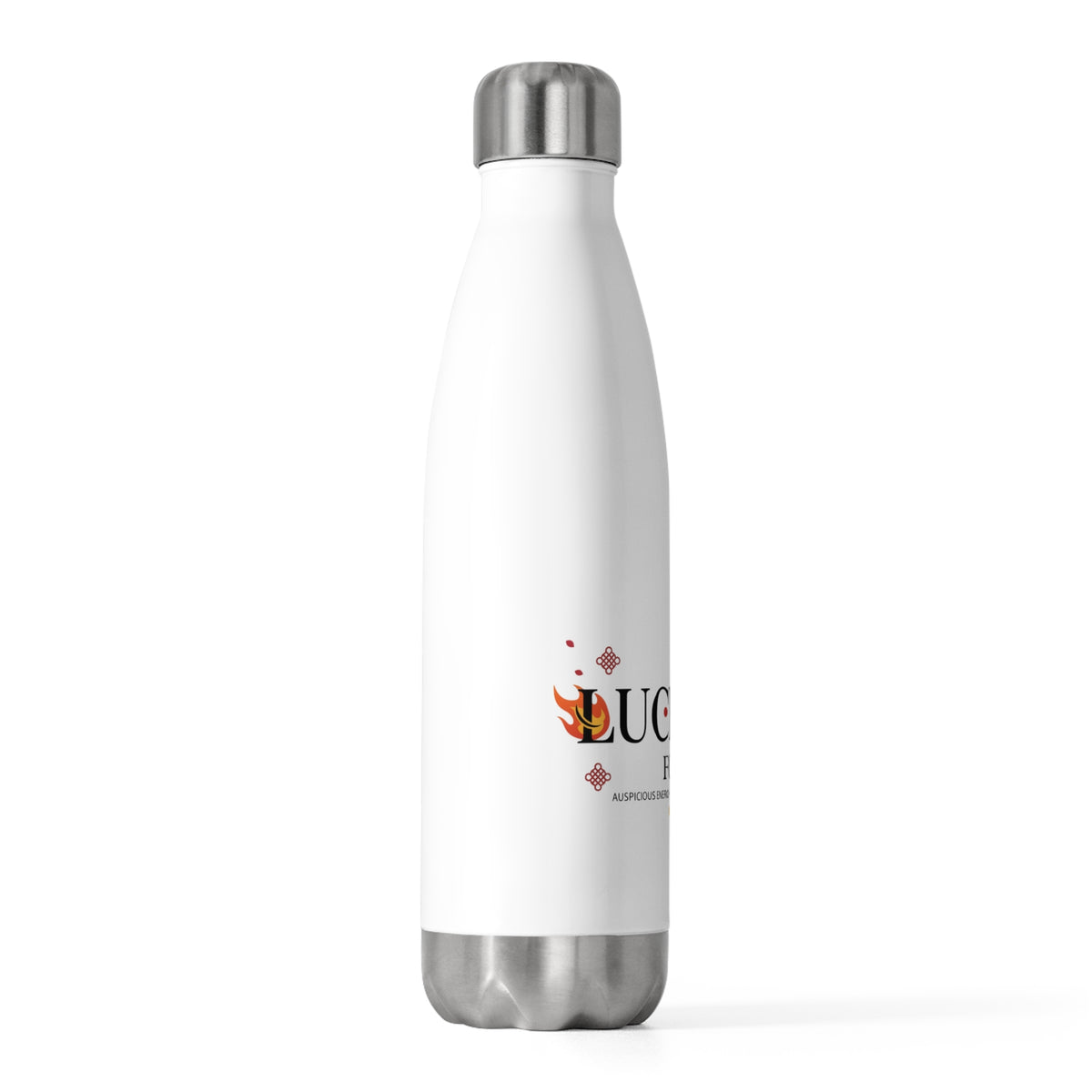 Lucky Xi Horse (Var 4) | 20oz Insulated Stainless Steel Tumbler | Lunar New Year 2026 Gift for Family & Friends | Red Gold