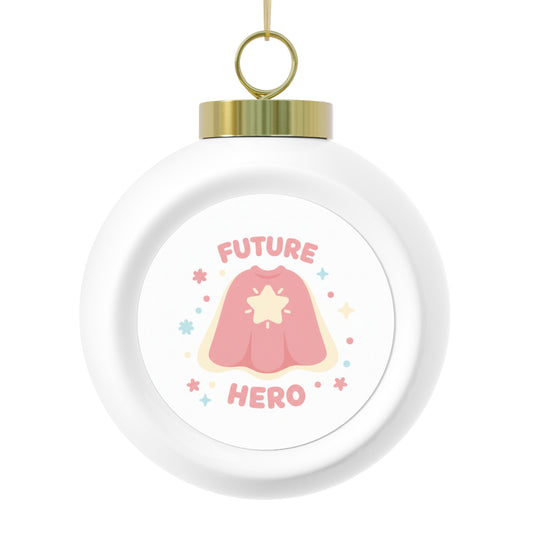 Christmas Ball Ornament - Future Hero
