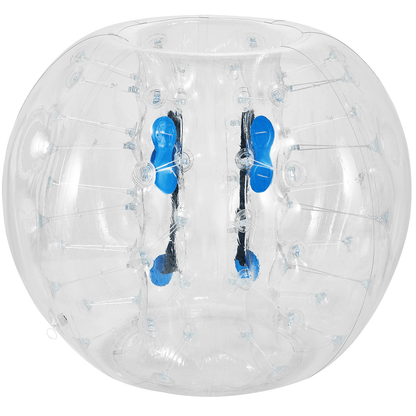 VEVOR Inflatable Bumper Ball 4 FT / 1.2M Diameter, Bubble Soccer Ball, Blow It Up in 5 Min, Inflatable Zorb Ball for Adults or Children (4 FT, Transparent) - Loomini