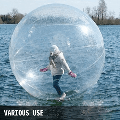 1.5M Walk on Water Walking Ball Roll Inflatable Zorb Ball w/ German Zipper PVC - Loomini