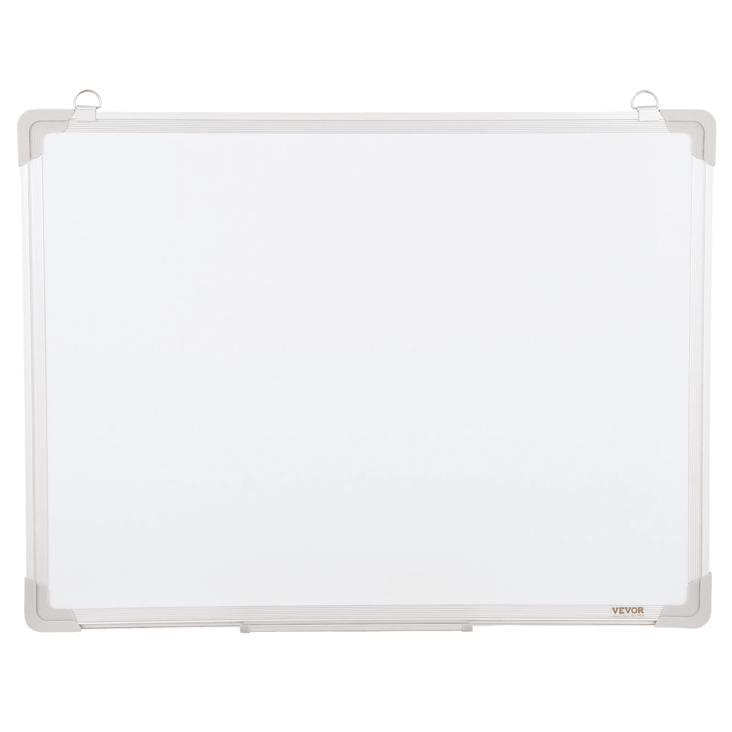 VEVOR Magnetic Whiteboard, 24 x 18 Inches, Dry Erase Board for Wall with Aluminum Frame, White Board Includes 1 Magnetic Erase & 2 Dry Erase Marker & Movable Tray for Office Home Restaurant and School - Loomini