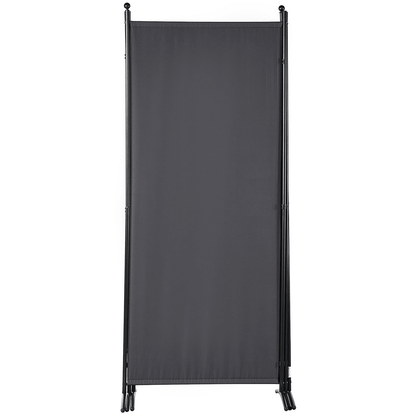 VEVOR Room Divider, 6.1 ft （102×71inch）Room Dividers and Folding Privacy Screens (3-panel), Fabric Partition Room Dividers for Office, Bedroom, Dining Room, Study, Freestanding, Dark Gray - Loomini