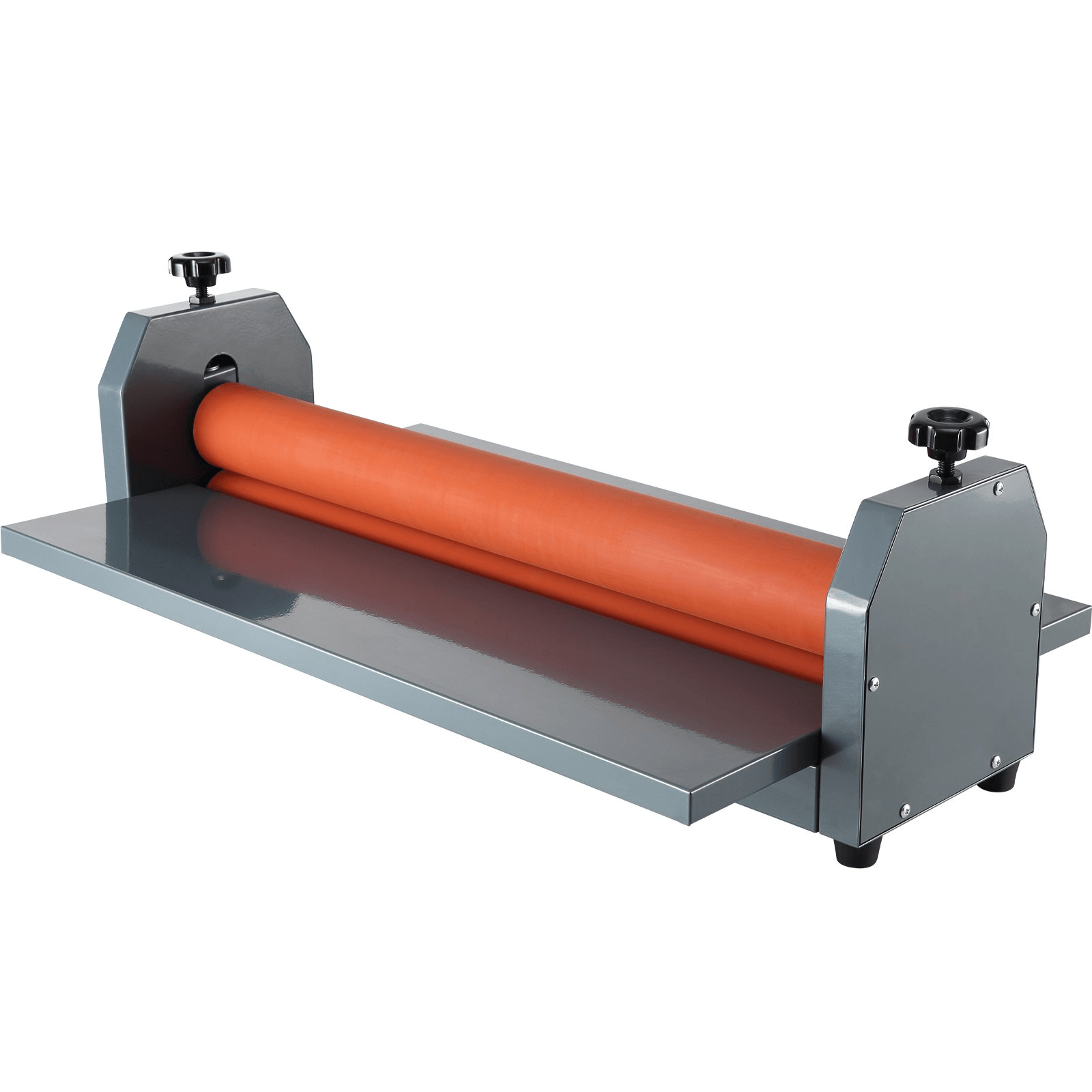 VEVOR 51 Inch Cold Laminator Machine 10mm Manual Vinyl Photo Film Cold laminator Hand Crank Pressure Cold Roll laminator(51Inch) - Loomini