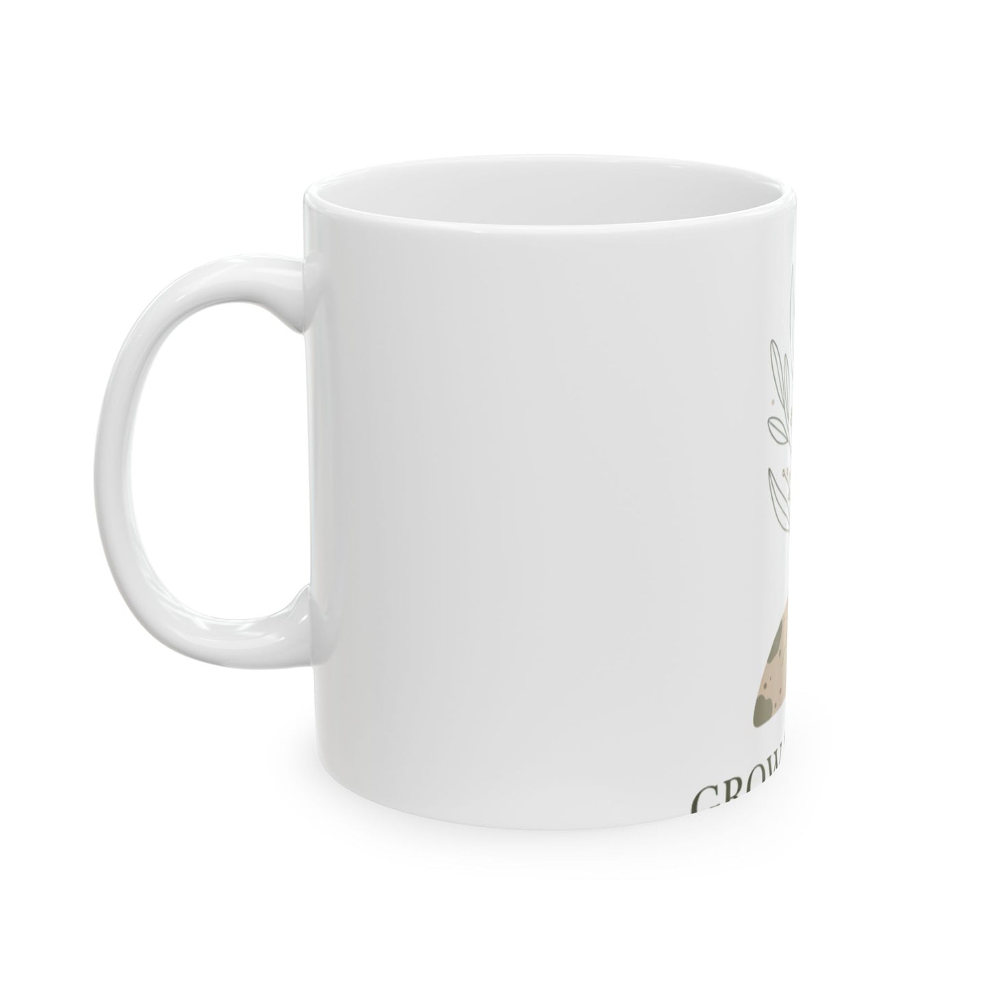 11oz Ceramic Mug, Grow Through, Family Gift, Friend Gift
