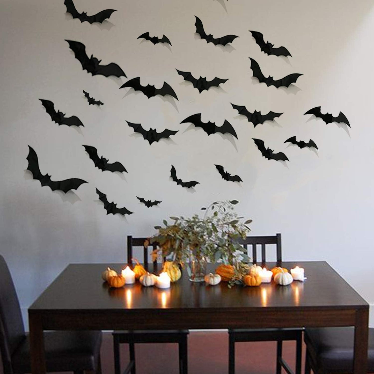 68Pcs Bat Wall Decor