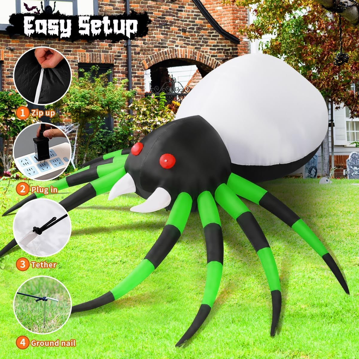 Inflatable Spider Decoration