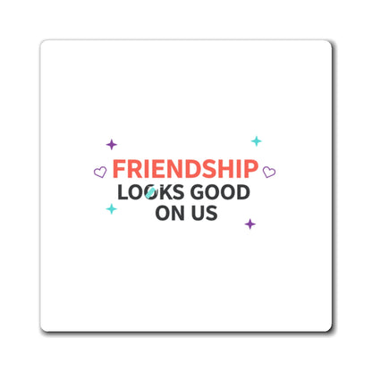 Galentine Squad Goals | Friendship Magnet Set | Bestie & Family Gift for Valentine’s Day | Y2K Aesthetic Trendy