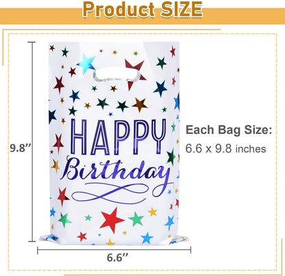 40 PCS Party Favor Bags Goodie Bags for Kids Birthday Party Small Gift Bag Bulk for Baby Shower, Wedding, Thanksgiving, Christmas, New Years