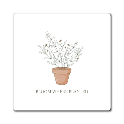 Magnets, Bloom Where Planted, Family Gift, Collector Item