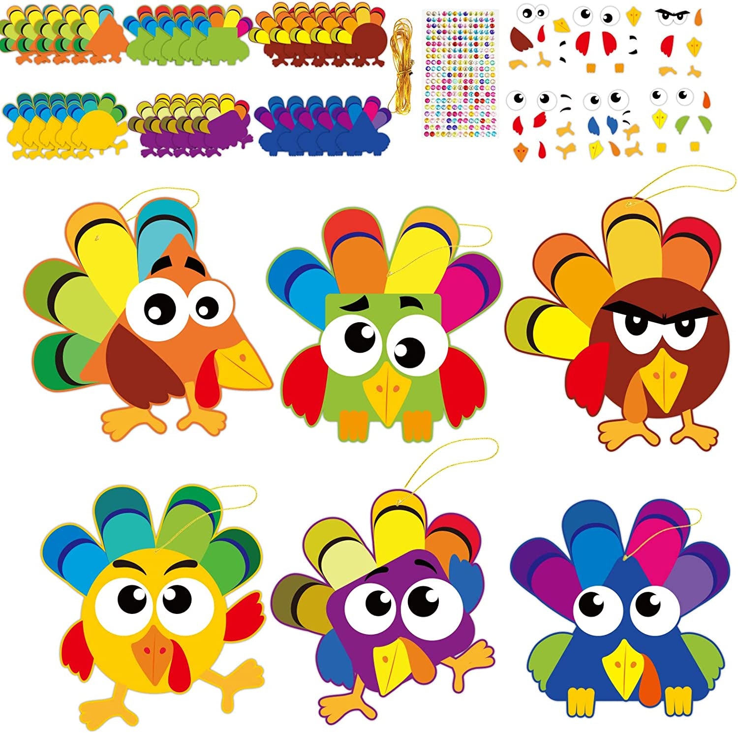 30 PCS First Day of School Craft Kits for Preschool Kids, Colorful Owl DIY Craft Back to School Crafts Bulk Owls Themed Bulletin Board Classroom Game Activities Party Favors