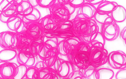 Rose Jelly Rubber Bands Refill C-Clips