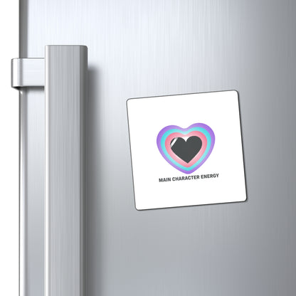 Gradient Aura Mesh Valentine | Sublimation Magnets for Dorm & Locker | Galentine’s Day & Teen Gifts | Y2K Dreamy Aesthetic