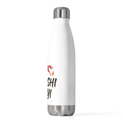 Wan Shi Embossed Greeting | 20oz Insulated Stainless Steel Tumbler | Lunar New Year Family & Friend Gift | Fire Horse 2026