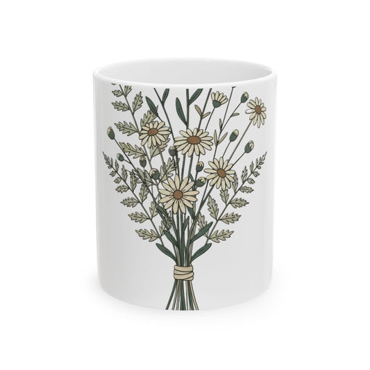 11oz Ceramic Mug, Wildflower Bundle, Family Gift, Friend Gift
