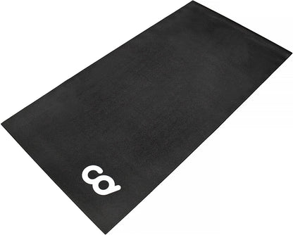 Bike Bicycle Trainer Floor Mat - Suits Ergo Mag Fluid for Indoor Cycles Stepper Compatible with Indoor Bikes - Floor Thick Mats for Exercise Equipment - Gym Flooring