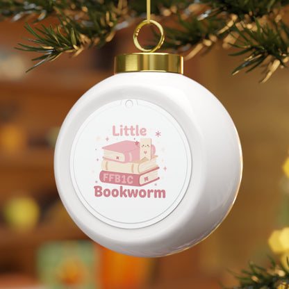Christmas Ball Ornament – Little Bookworm