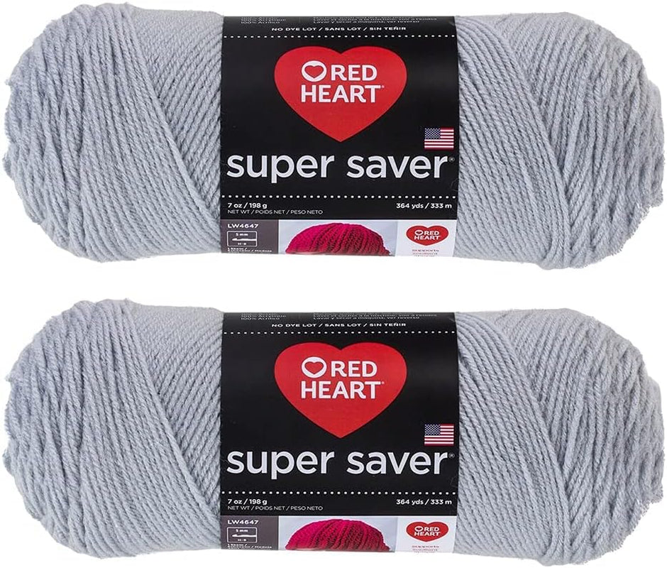 Bulk Buy:  Super Saver (2-Pack) (Cherry Red, 7 Oz Each Skein)