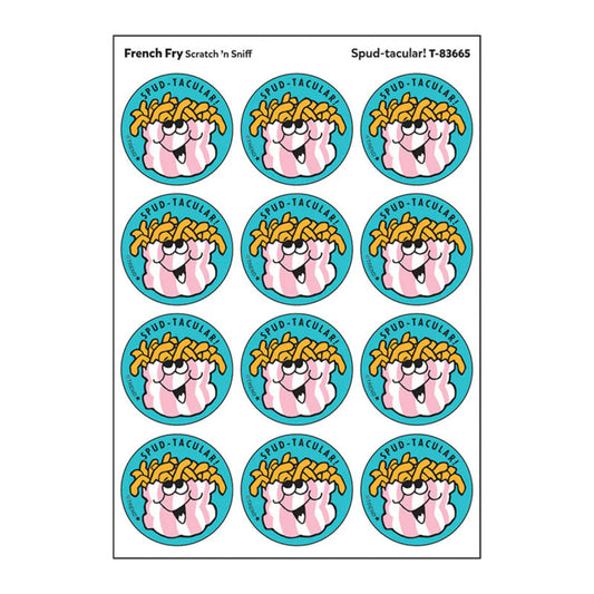 Spud-tacular!/ French Fry Scent Stickers, 24 ct.