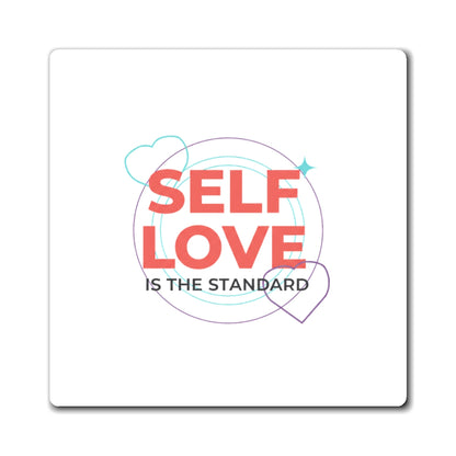 Self Love Gradient Affirmation | Aesthetic Sublimation Magnet Set | Galentine’s & Teen Gift | Y2K Gen Z Valentine Decor