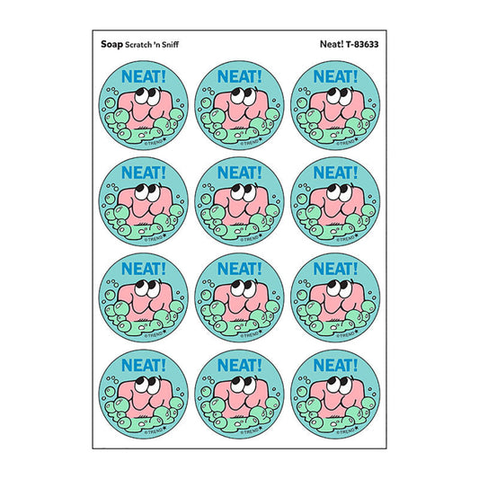 Neat!/Soap Scent Retro Scratch 'n Sniff Stinky Stickers®, 24 ct.