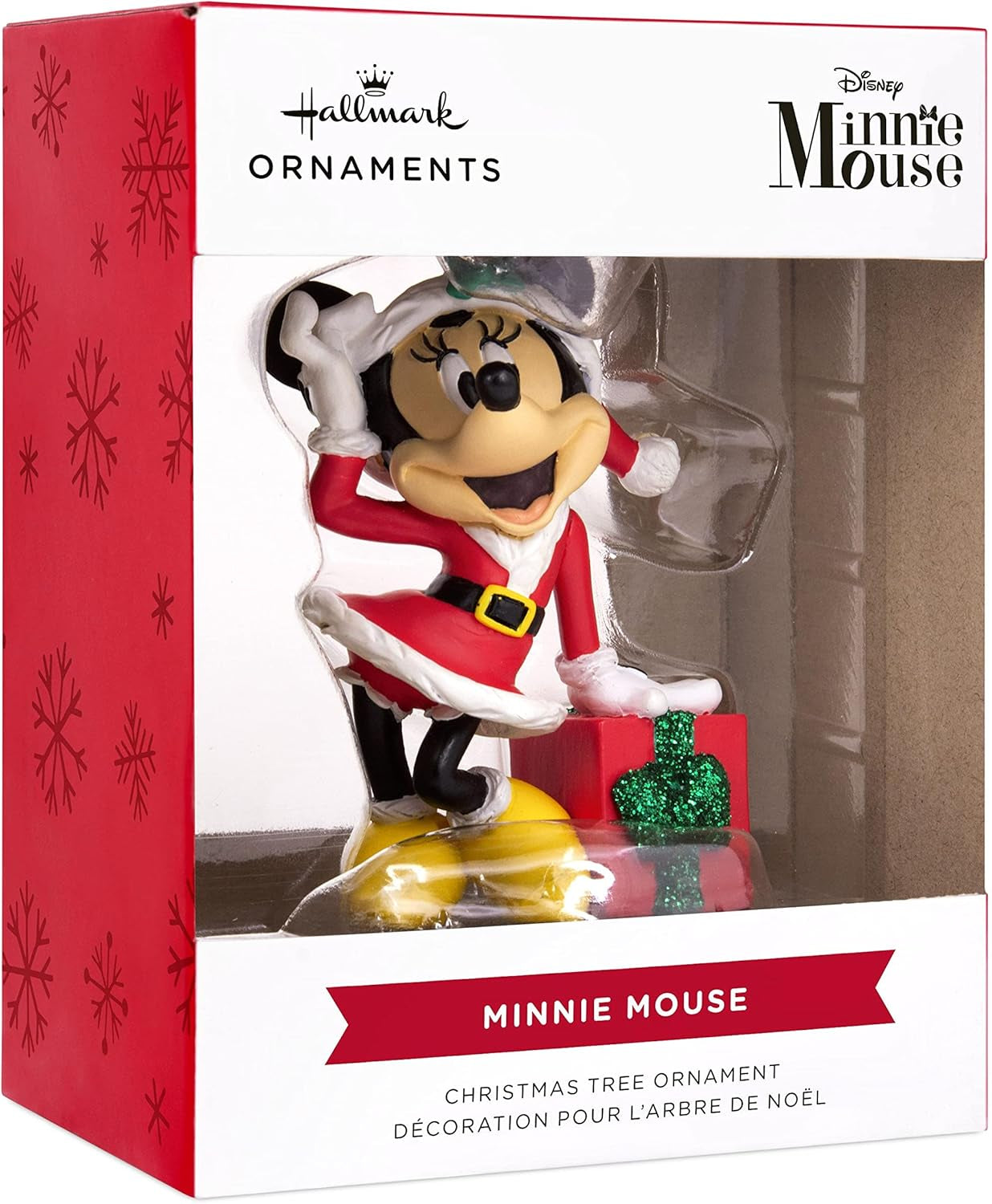 Disney Minnie Mouse Holding Kitten Christmas Ornament