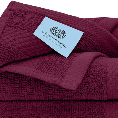 Luxury Washcloths for Bathroom Hotel Spa Kitchen Set   Circlet Egyptian Cotton