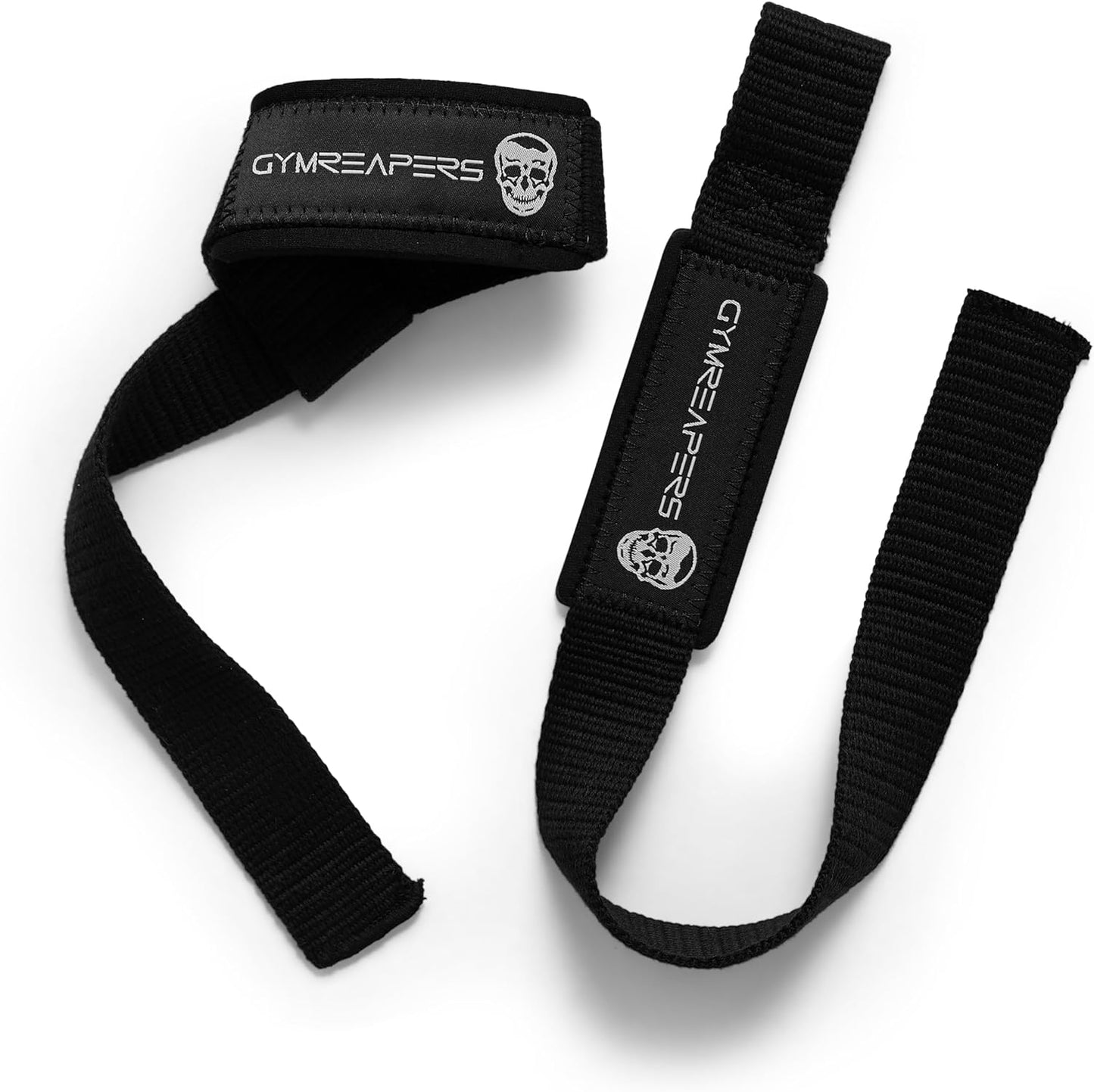 Lifting Wrist Straps for Weightlifting, Bodybuilding, Powerlifting, Strength Training, & Deadlifts - Padded Neoprene with 18 Inch Cotton