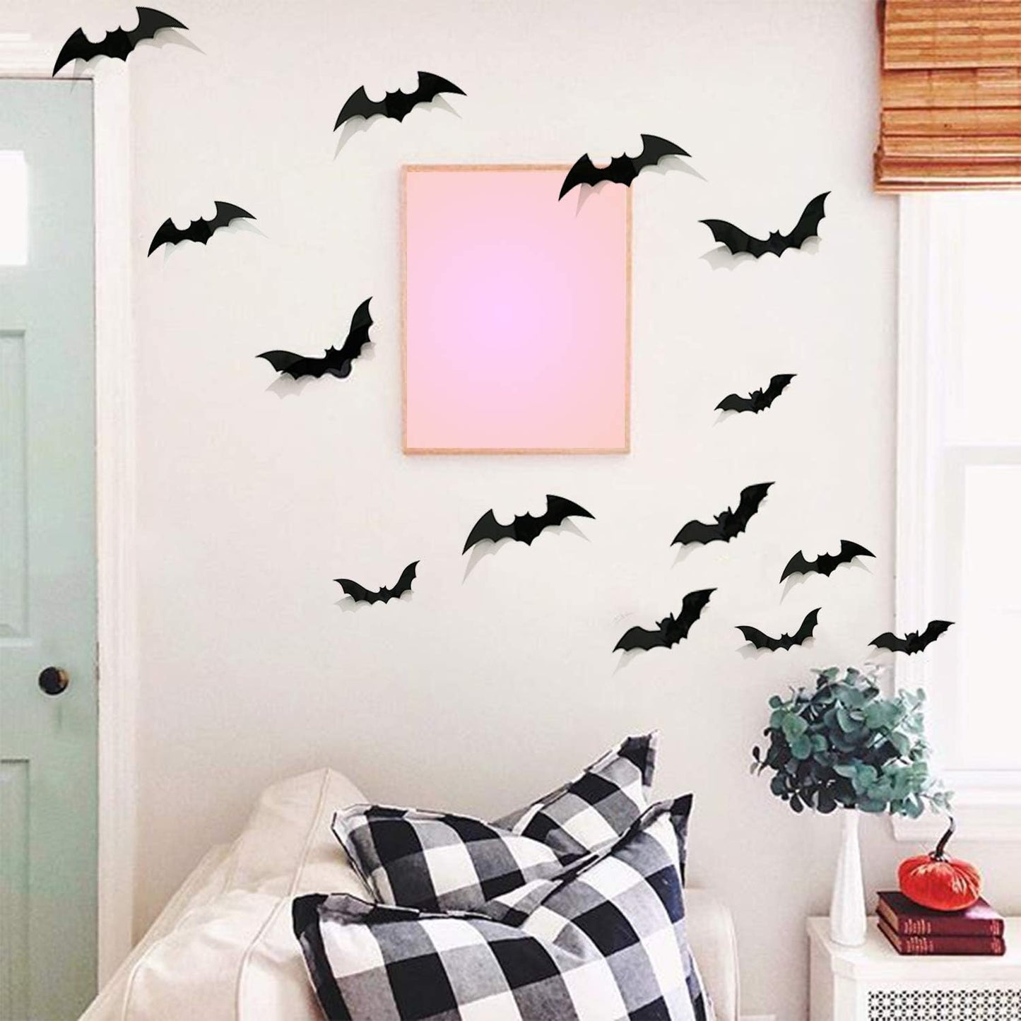 68Pcs Bat Wall Decor