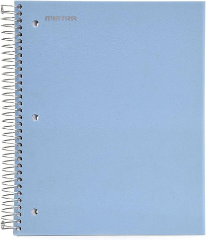 Office Durable Spiral Notebooks, 5 Subject (Arctic Ice, College Ruled 1Pk)