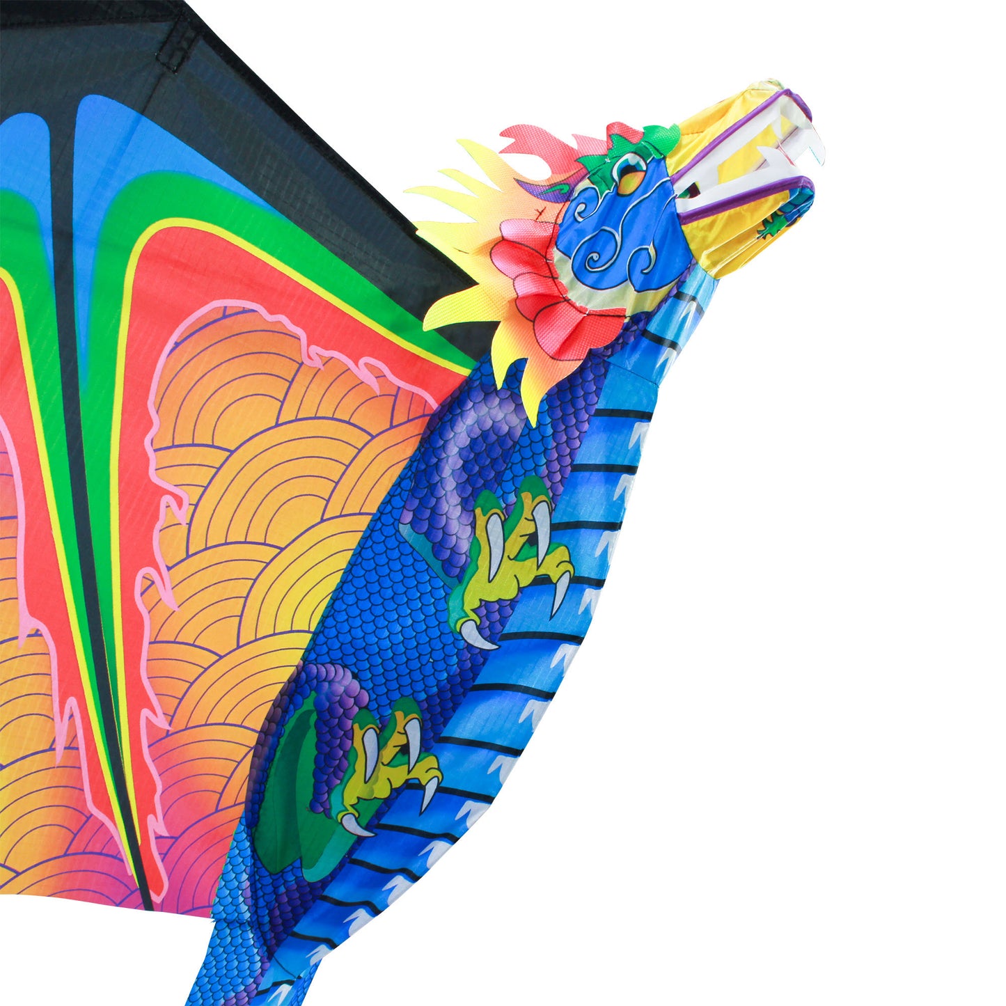 3-D Dragon Supersized Nylon Kite