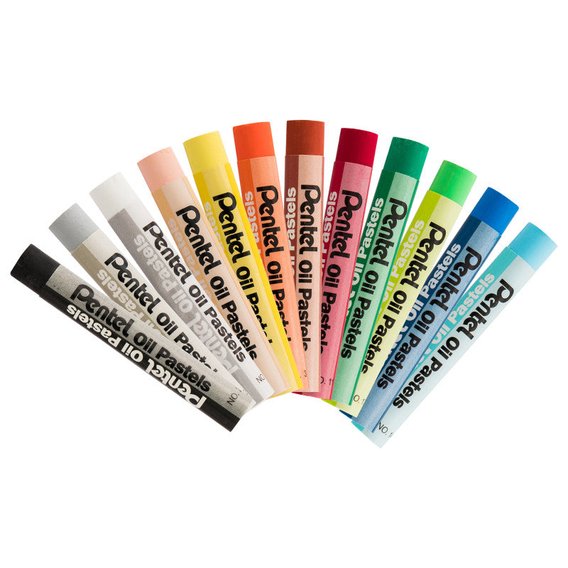 Oil Pastels, 12 Count