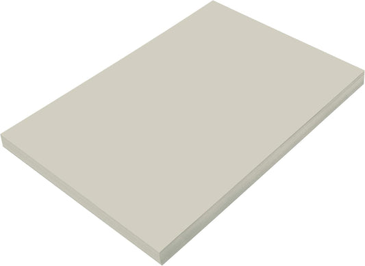 (Formerly Sunworks) Construction Paper, Gray, 12" X 18", 100 Sheets