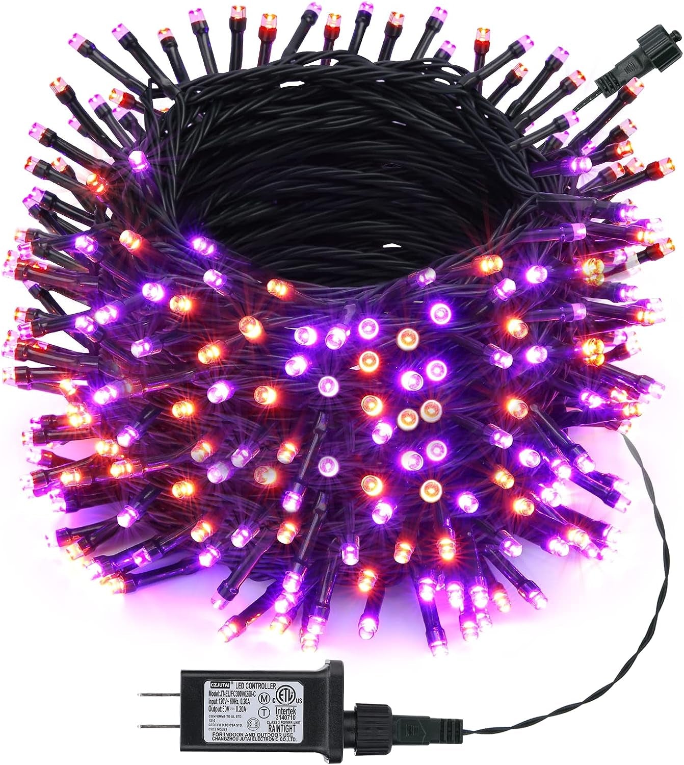 Christmas Lights Outdoor, 338Ft 1000 LED Christmas String Lights, 8 Modes, Timer, Waterproof Christmas Fairy Twinkle Lights for Home Garden Yard Wedding Party Tree Xmas Decors - Cool White