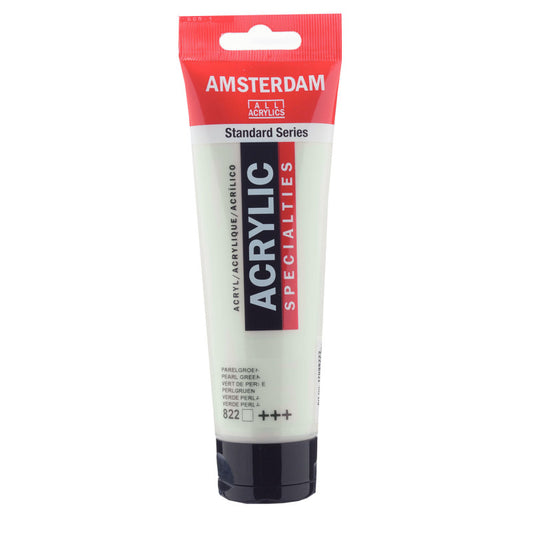 Standard Acrylic Paint, 120ml, Pearl Green 822