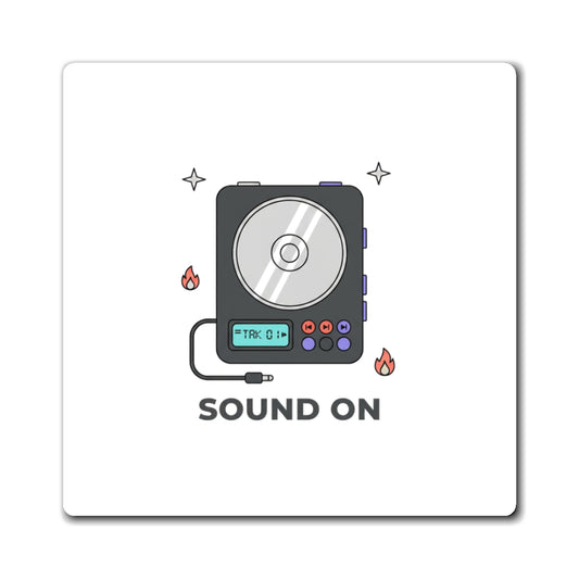 Y2K Heart CD Player Magnet | Retro Sublimation Fridge Magnet | Galentine’s & Valentine’s Gift | Aesthetic Pink Silver