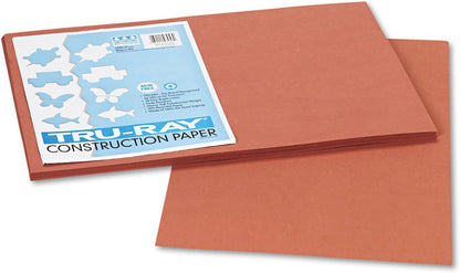 Recycled  Construction Paper, 12" X 18", Black (PAC103061) Category: Art and Drafting Paper