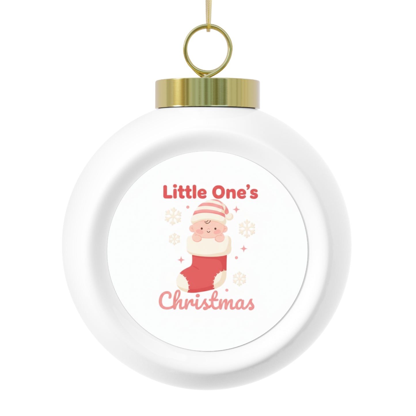 Christmas Ball Ornament - Little One's Christmas