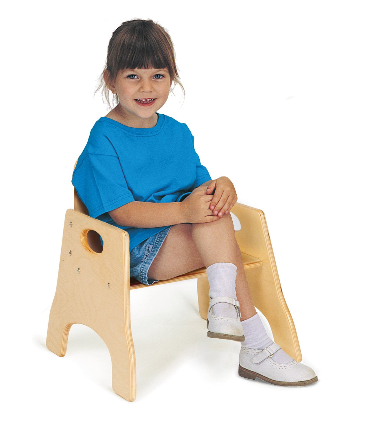 6805JC Chairries Stackable Chair, 15" Height