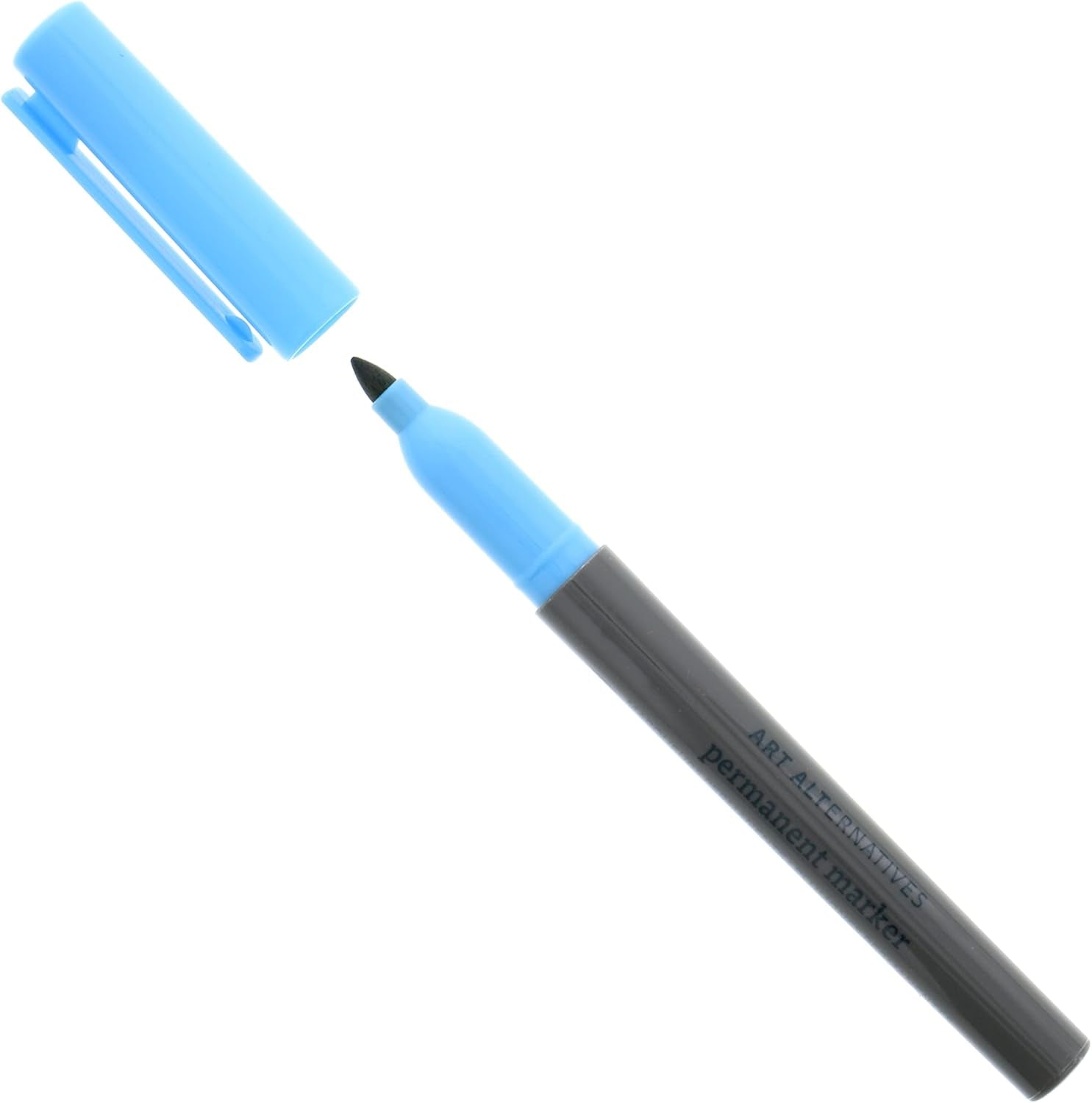 Permanent Marker, Fine, Neon Blue- 4.2Mm Felt Nib - Coloring, Drawing, Writing, Note-Taking