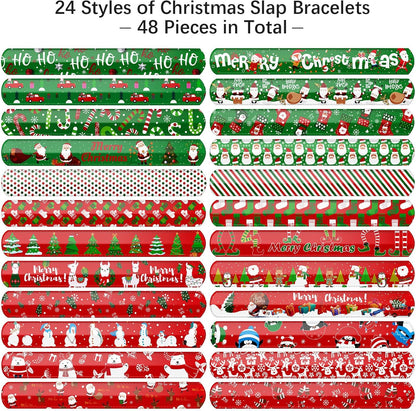 48 Pieces Snap Bracelets Wristbands with Baseball Elements Sport Slap Bracelets for Baseball Party Favors Classroom Prizes Birthday Gifts, Baseball Theme