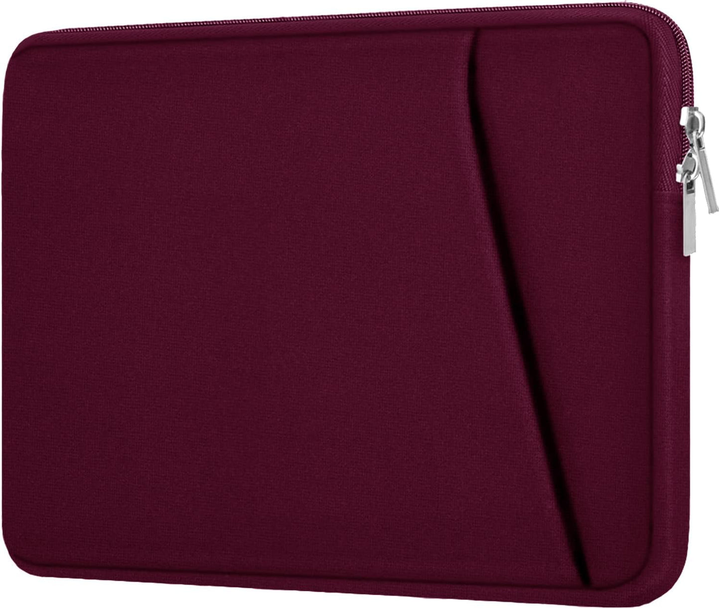 Laptop Sleeve, Laptop Case 14 Inch, Durable Carrying Bag Shockproof Protective Case Cover, Handbags Briefcase Laptop Bag Compatible with 14" Macbook Air/Pro HP Asus Lenovo Notebook Computer,Wine Red