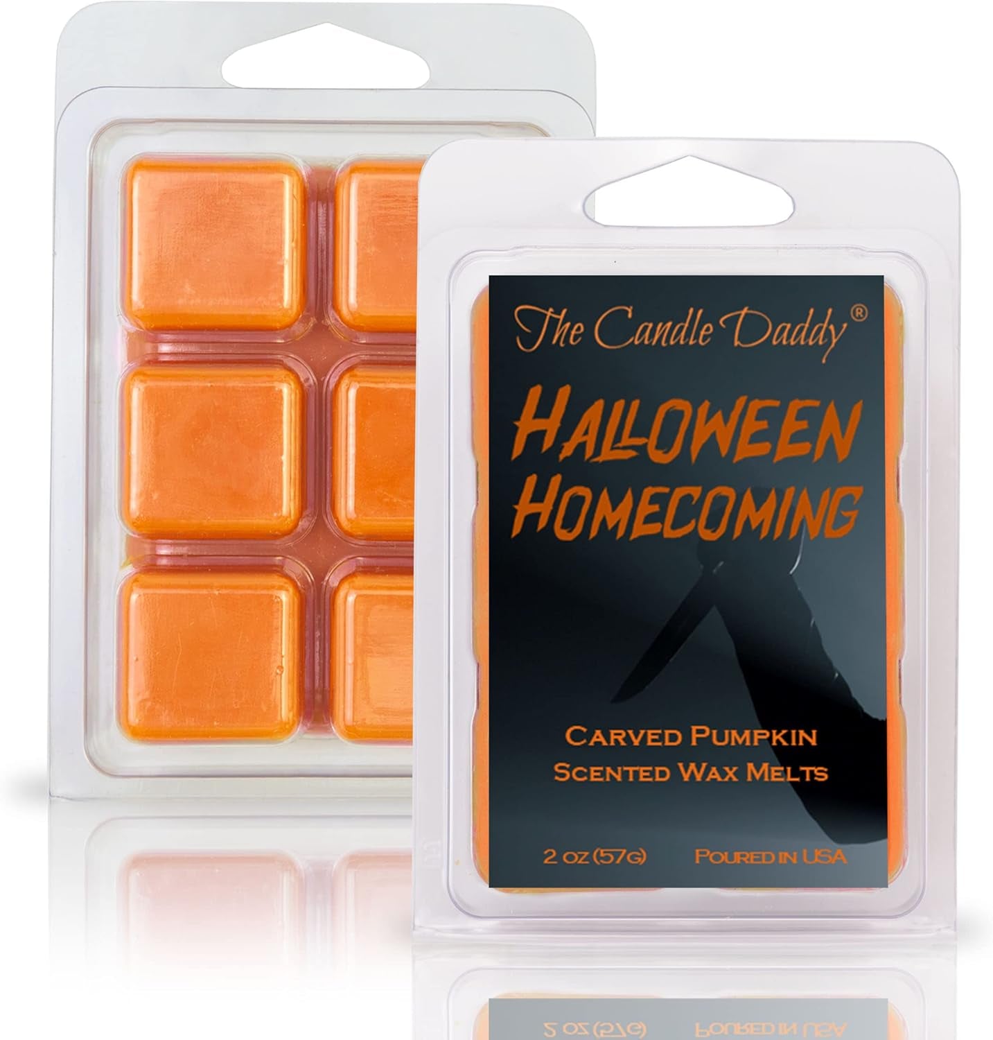 Halloween Horror Movie 5 Pack - 5 Amazingly Spooky Wax Melts - 30 Total Cubes - 10 Total Ounces - Fun Scary Gift October Fall Autumn