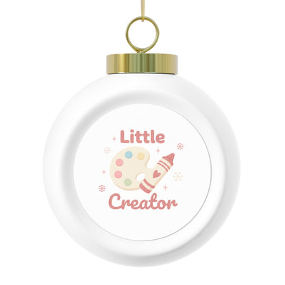 Christmas Ball Ornament - Little Creator Keepsake