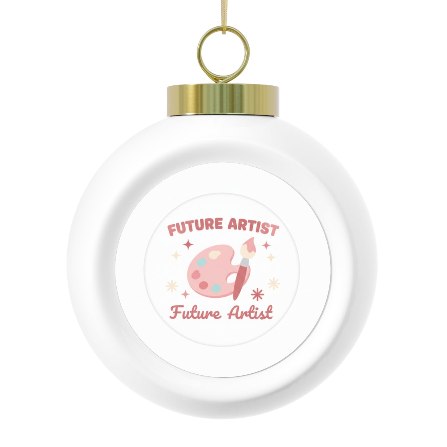 Ceramic Christmas Ornament - Future Artist