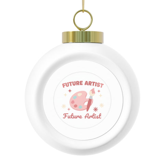 Ceramic Christmas Ornament - Future Artist