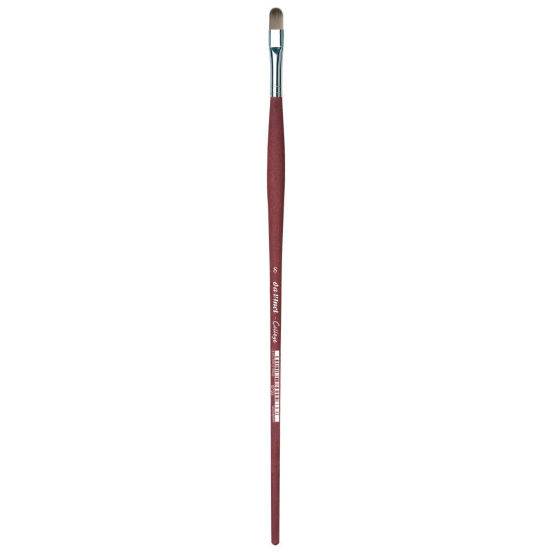 COLLEGE Student Brush, Synthetic, Acrylic & Oil, Filbert, Series 8750, Size 8