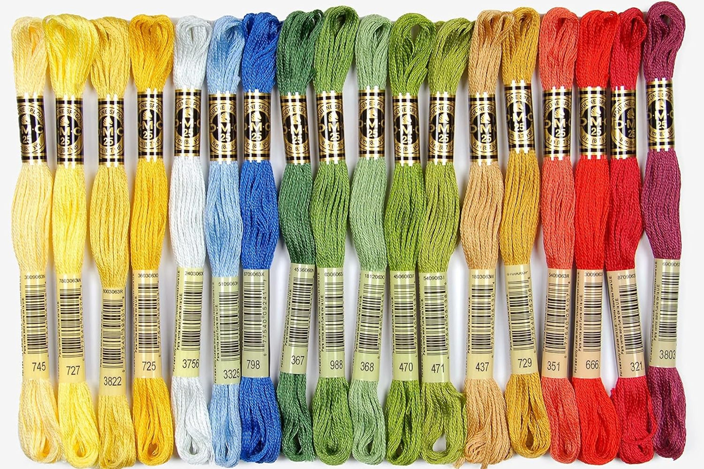 117F25HDC Embroidery Floss Pack 8.7Yd, Home Decor 36/Pkg