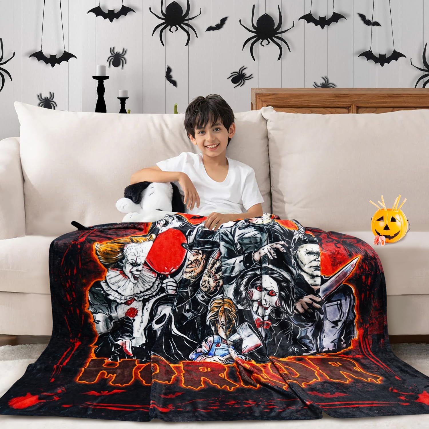 Kids halloween blanket sale