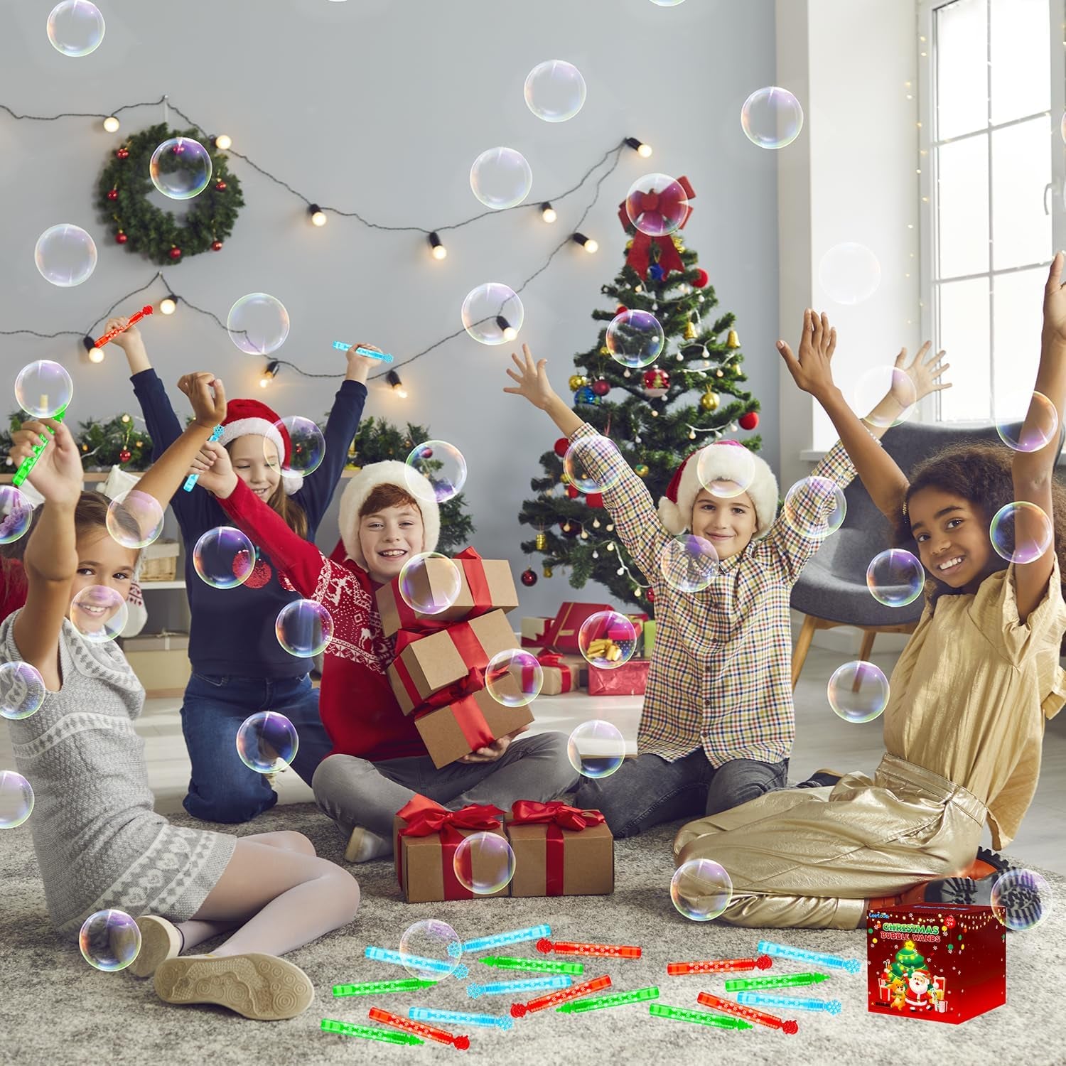 Halloween Mini Bubble Wands for Kids 20 PCS, Halloween Party Favors Prizes Toys Gifts for Toddlers, Small Basket Goodie Bag Stuffers Fillers, Halloween Treats Non Candy for Boys Girls