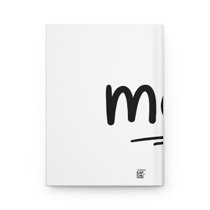 Hardcover Journal Matte, Meh, School Gift, Book Collector